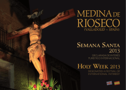 folleto 2 idiomas 2013 - Junta Local de Semana Santa de Medina