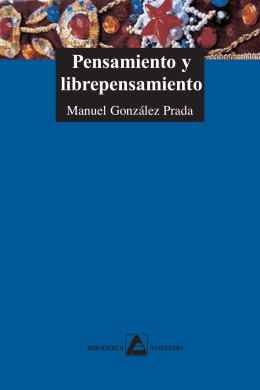 Pensamiento y librepensamiento - Biblioteca Nacional de Venezuela