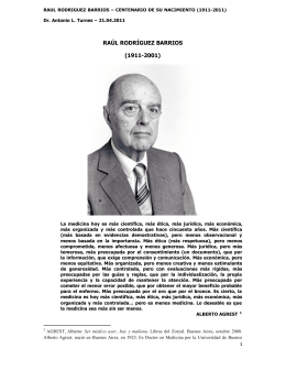 Raúl Rodríguez Barrios - Sindicato Médico del Uruguay