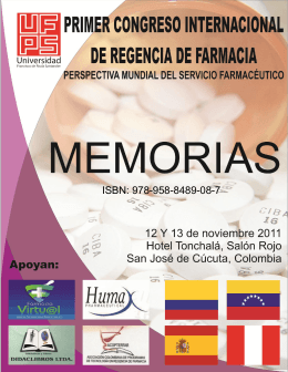 Memorias - Universidad Francisco de Paula Santander