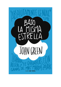 John Green – Bajo la misma estrella