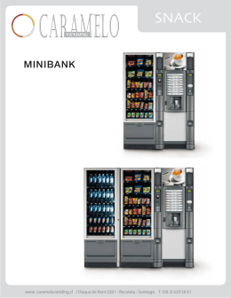 MINIBANK - Caramelo Vending