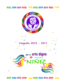 Campaña 2010 - 2011 - Mojiganga :: Arte Escenico