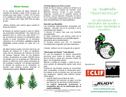 Folleto - Earthcycle.org
