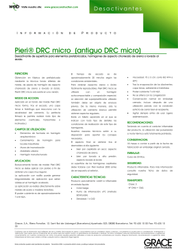 Pieri® DRC micro (antiguo DRC micro)