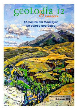 El macizo del Moncayo - Sociedad Geológica de España