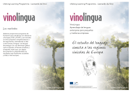 El estudio del lenguaje conecta a las regiones vinícolas de Europa