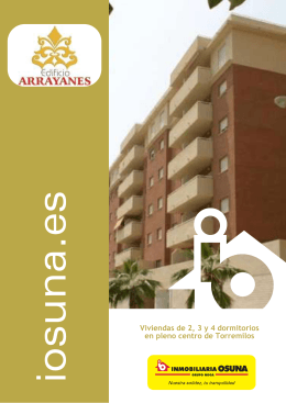 Viviendas de 2, 3 y 4 dormitorios en pleno centro de Torremilos