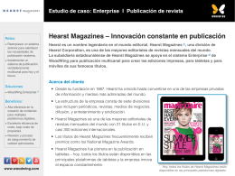 Hearst Magazines – Innovación constante en publicación