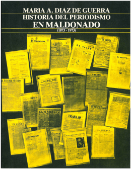 Historia del periodismo en Maldonado