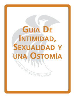 GUIA DE INTIMIDAD, SEXUALIDAD Y UNA OSTOMÍA