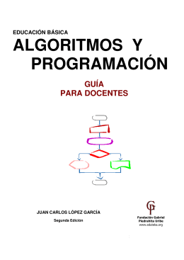 Guía de Algoritmos y Programación