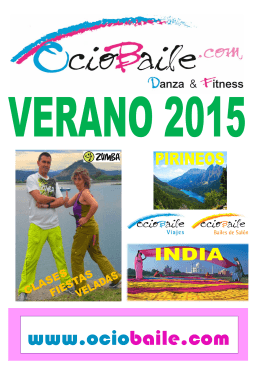 PROGRAMA - Calendario Verano 2015