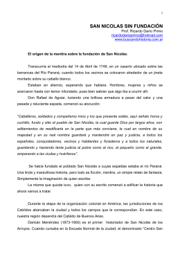 San Nicolás sin fundación. PDF