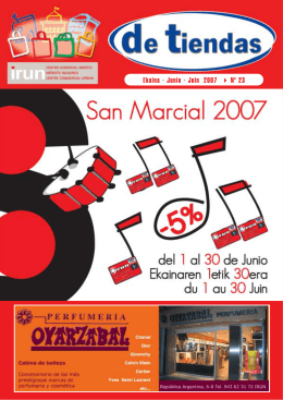Ekaina - Junio - Juin 2007 Nº 23