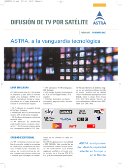 Difusión de TV por satélite