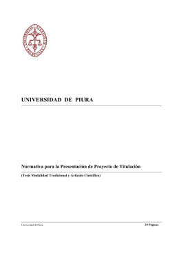 i. introducción - Universidad de Piura