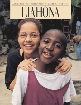 Mayo de 2001 Liahona