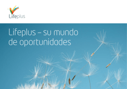 Lifeplus – su mundo de oportunidades