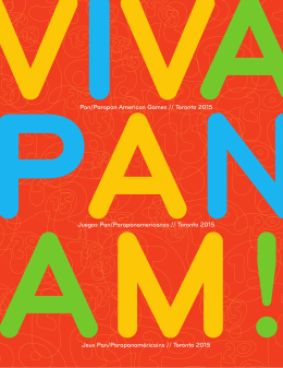 2015! - Toronto 2015 Pan Am & Parapan Am Games