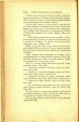 las aguas minerales de la Fuente de Solàn de Cabras. Madrid, 1826