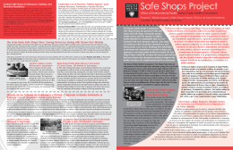 Safe Shops Project - Toxics Use Reduction Institute