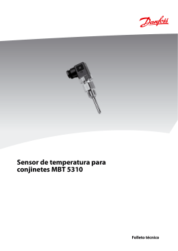 Sensor de temperatura para conjinetes MBT 5310