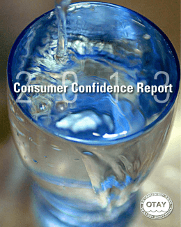 Consumer Confidence Report - Pure Water Technology San Diego