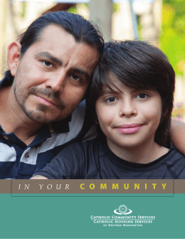 community - Catholic Community Services of Western Washington