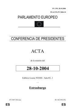 ACTA 28-10-2004