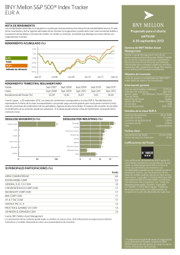 BNY Mellon S&P 500® Index Tracker