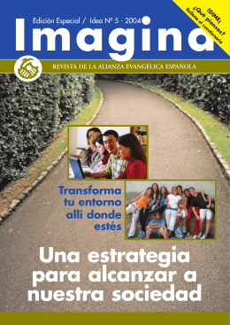 Imagine layout.qxd - Alianza Evangélica Española