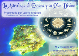 folleto astrologia agosto 2013 - Centro Cultural Saint Germain