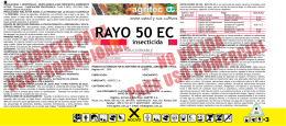 RAYO 50 EC insecticida