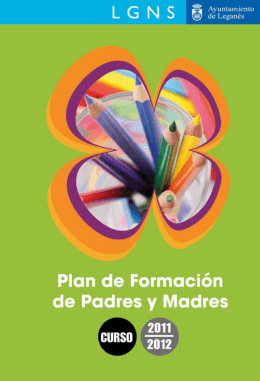 Plan formación Padres y Madres. Cuaderno Actividades 11-12