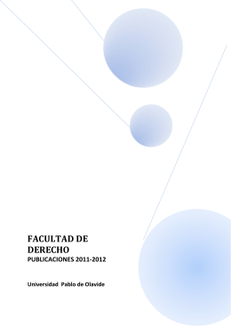 Publicaciones 2011-2012