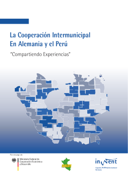 La Cooperación Intermunicipal En Alemania y el Perú