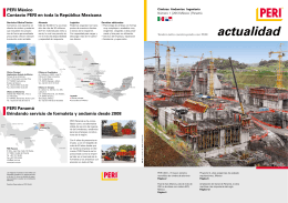 PERI actualidad | segunda edición | México y Panamá 2012