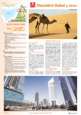 Descubra Dubai y otros