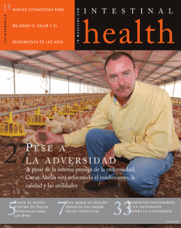 Descargar PDF - Intestinal Health Center for Poultry
