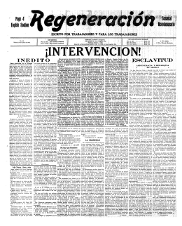 English Section - Archivo Digital de Ricardo Flores Magón