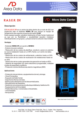 Folleto RASER DX (SP)