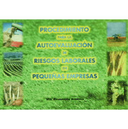 VIII Producción Agrícola.