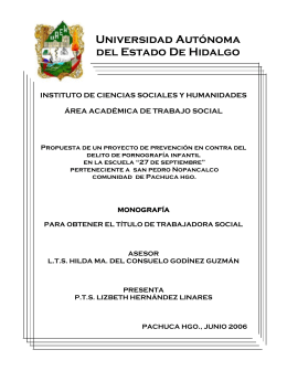 Universidad Autónoma del Estado De Hidalgo - RIA
