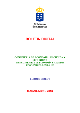 Boletín digital marzo.abril 2013