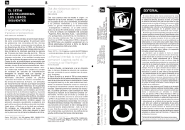 Boletín del CETIM N° 26 (impression recto verso/pdf)
