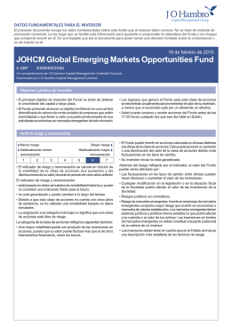 JOHCM Global Emerging Markets Opportunities