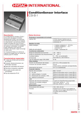 ConditionSensor Interface CSI-B-1