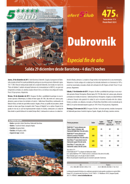 Dubrovnik - viatges benvinguts