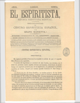 Espiritista Madrid V1 N11 1878 Nov